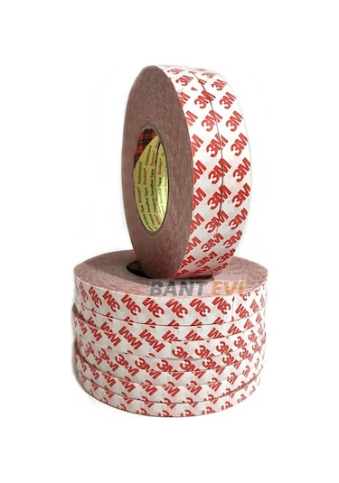 3m 9088 Çift Taraflı Bant 10mmx50m Şeffaf Yüksek Performans Bant 3M Gpt-20