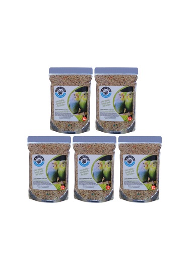 Amon Petshop Granürlü Özel Karışım Muhabbet Kuşu Yemi 5 x 1 KG