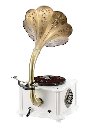 Record Master RMJ-209C Beyaz Gramafon Pikap