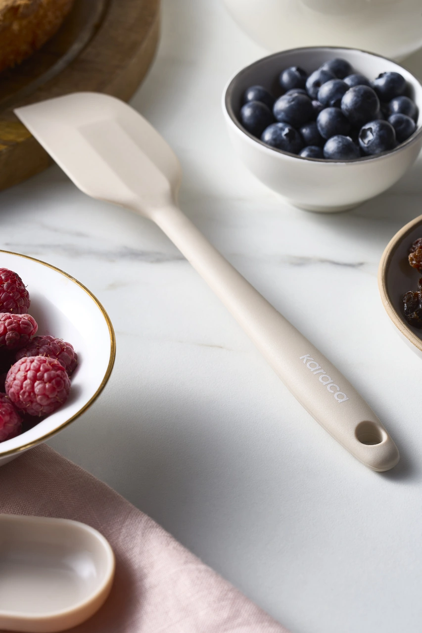 Karaca Ekin Silikon Spatula Krem