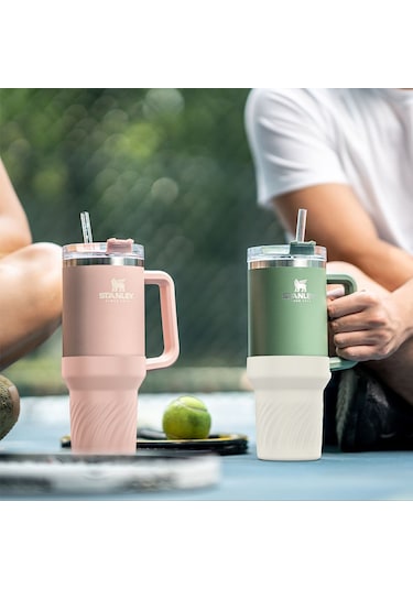 Stanley 40 Oz Silikon Kap Çizmelere Karşı Fincan Alt Koruyucu Kapak Beyaz