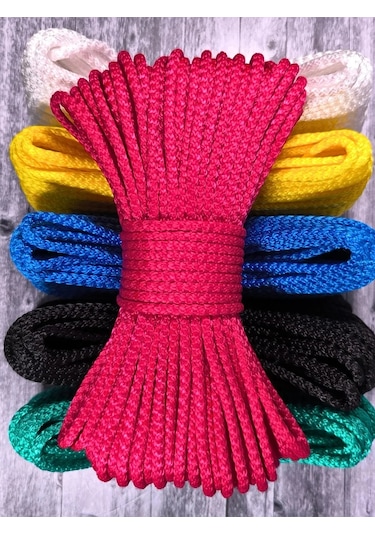 Lamakord 6 Mm 50 M Kırmızı Çamaşır İpi 404161286 Kırmızı