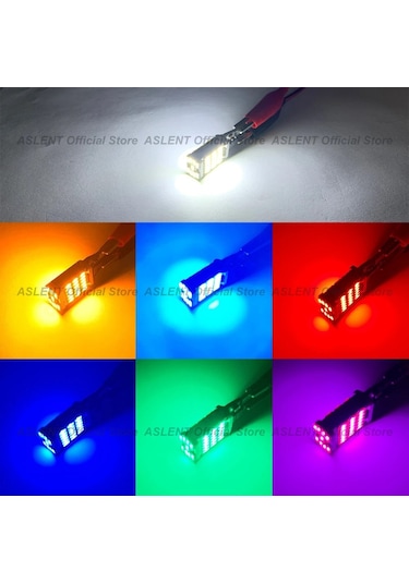 T15 W16w Canbus 45 Led Turuncu Sinyal Ampülü