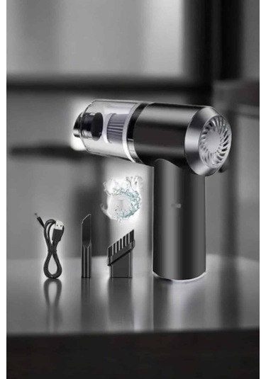 Araç İçi Süpürge Filtreli Şarjlı Süpürge Vakumlu Yıkanabilir