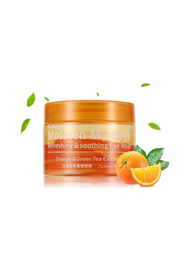 Bioaqua Vitamin C Portakallı Nemlendirici Sıkılaştırıcı ve Aydınlatıcı Göz Bakım Maskesi 36 x 80 G
