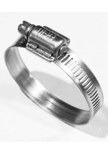 Paslanmaz Krom Hortum Kelepçesi. Marin Tip. Dar Model. 32-50mm