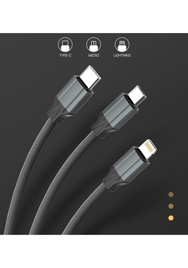 Ldnıo LS441 1M Type C Şarj Kablosu