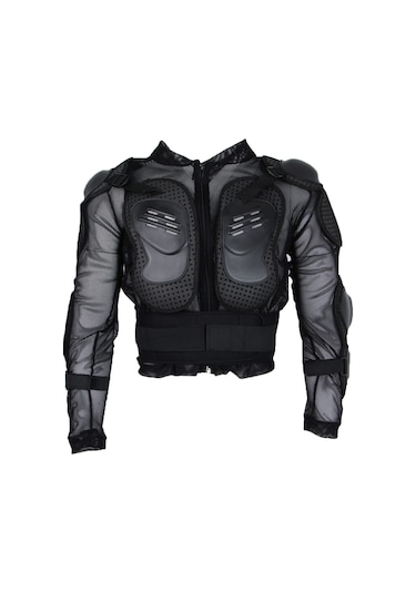Suntek Magideal Motosiklet Zırh Ceketi Tam Omurga Göğüs Koruma Siyah