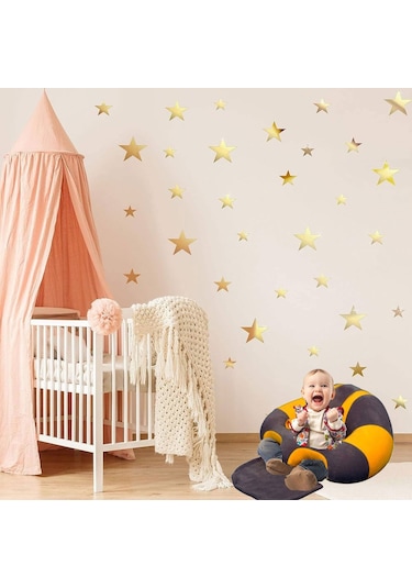 Bebek Yatmaz Destek Oturma Minderi - Gri Sarı