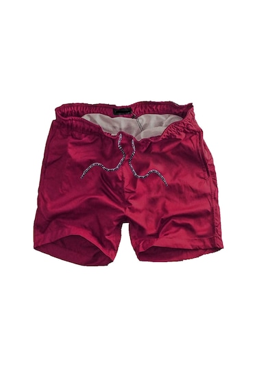 Alaska The Last Frontier Slim Fit Su Itici Nano Kumaş Deniz Şortu Fuşya