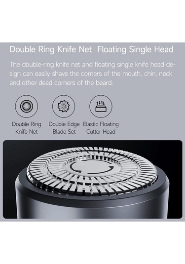 Xiaomi Showsee F101-GY Usb Şarj Edilebilir Akıllı Sensör Elektrikli Tıraş Makinesi