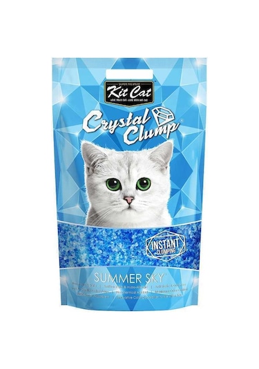 Kit Cat Okyanus Kokulu Silika Kristal Kedi Kumu 4 L