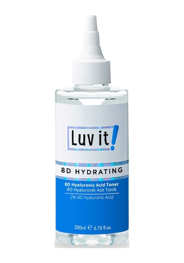 8d Yoğun Nemlendirici Hyaluronik Asit Tonik 200 ML