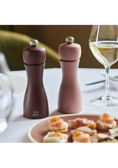 Peugeot Tahiti Duo Earth Tuz Ve Karabiber Değirmeni 15 Cm Kahverengi