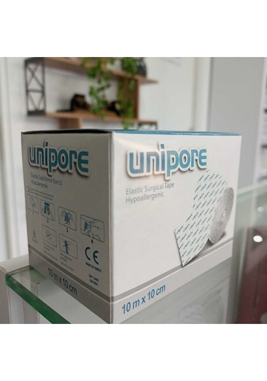 Unipore Elastik Sabitleme Bandı 4 Adet - 10Cm X 10M 4 Adet - Unipore 10Cm X