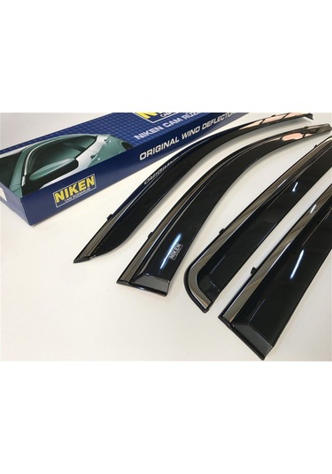 Honda Crv Kromlu 2018 Sonrası Cam Rüzgarlığı 4.Lü Niken