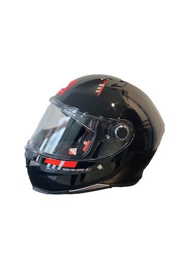 Mt Revenge 2 Solid A1 Gloss Full Face Motosiklet Kaskı 65185 Siyah