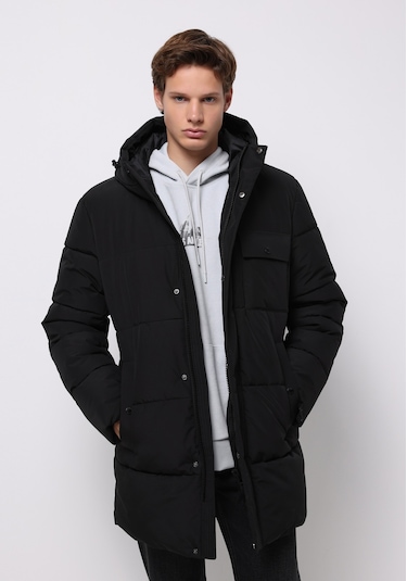 Colins Regular Fit Erkek Siyah Kaban Cl1076393 Q1.v1 Blk Siyah