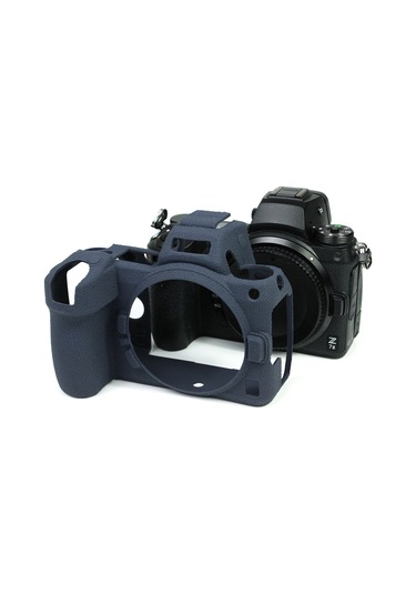 Butu Nikon Z 6ıı/z 7ıı İçin Yumuşak Silikon Kılıf Kamera Koruyucu Kılıf Kapağı - Koyu Mavi