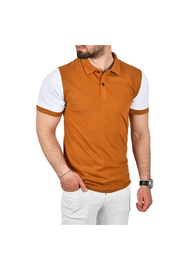Deepsea Erkek Taba Dar Kesim Pamuklu Polo Yaka Tişört Slim Fit Nefes Alan Kıvrılmaz Polo Yaka Tişört 2503022 Taba Deepsea Erkek Taba Dar Kesim Pamuklu Polo Yaka Tişört Slim Fit Nefes Alan Kıvrılmaz Polo Yaka Tişört 2503022 Taba