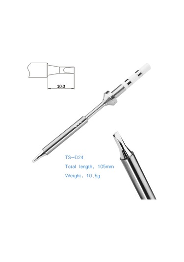 Vkemall Ts100/ts101 Lehim Uçları - 7 Farklı Çeşit, Hızlı Isınma, Dayanıklı Çelik Yapı