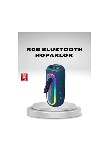 Taşınabilir Mini Bluetooth Hoparlör Güçlü Ses Ve Şık Kırmızı Tasarım