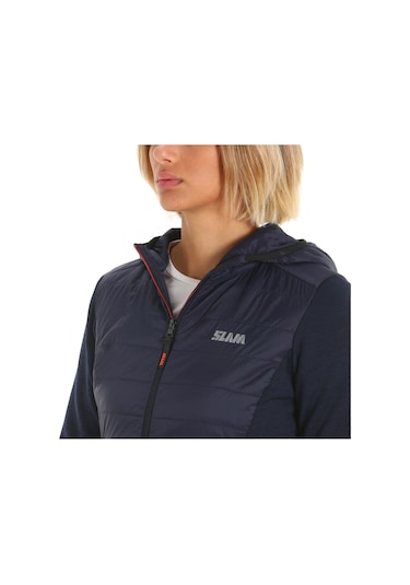 Slam Act Ws Hood Hybrıd Fleece W13 Lacivert