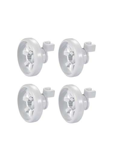 Bosch Uyumlu Bulaşık Makinesi Sepet Tekerleği Alt Teker 4 Adet - 496135356