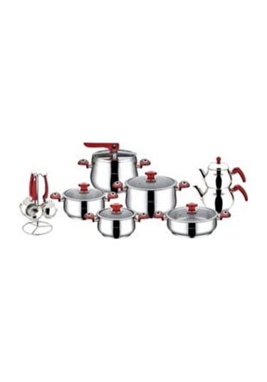 18 Parça Ricco Tencere Çeyiz Seti