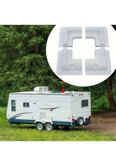 Hightower 4/7 Parça Güneş Paneli Montaj Braketi Kiti - Karavan Motohome Minibüs Çatı Aparatı