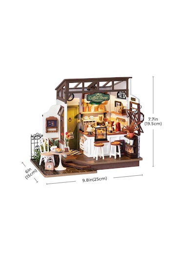 Rolife Slow Life Cafe - Kendin Yap Minyatür Maket