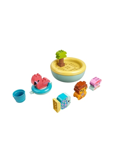 LEGO® Duplo 10966 İlk Banyo Zamanı Eğlencesi Yüzen Hayvan Adası 20 Parça