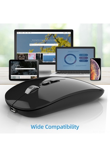 Monyee M103 Sessiz Tasarım, 3 Dpı Ayarlı, 500mah Pil İle Taşınabilir Kablosuz Fare Lazer