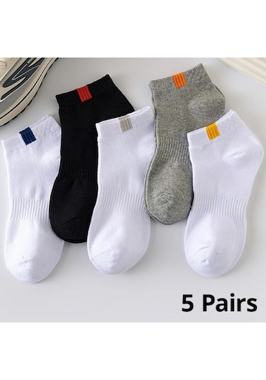 Unisex Yazlık Spor Çorap Seti 5 Çift