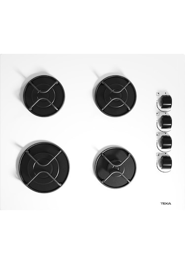 Teka GBE 64002 KBC Beyaz Ankastre Ocak