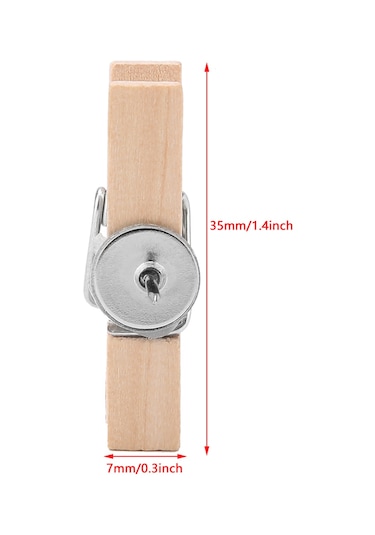 Kangvka Ahşap Fotoğraf Tutucuları, 35x7mm, Sanatsal Gösterim, Duvar/ofis Kullanıma Uygun, 50 Adet/kutu