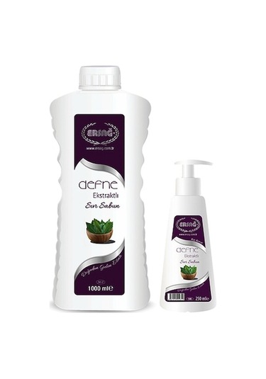 Ersağ Defne Ekstraktlı Sıvı Sabun 1 L + Boş Aparat