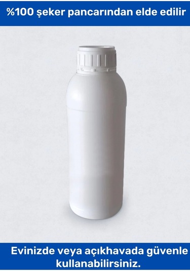 %100 Doğal Saf Temiz Çevre Dostu Sıvı Koku Yapmayan Bioethanol Şömine Yakıtı 1 Litre