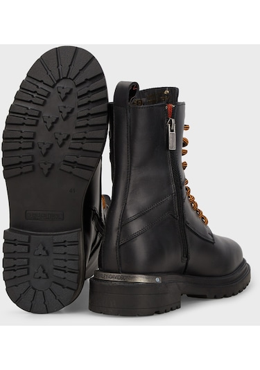 Harley Davidson Erkek Bot 021M100553 Black Deri Harley Davidson Erkek Bot 021M100553 Black Deri
