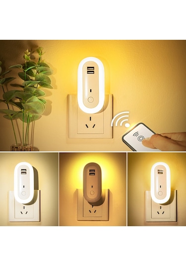 Shineyee Led Duvar Lambası, Uzaktan Kumanda İle Zamanlama Ve Işık Ayarlama Fonksiyonu, Yuvarlak Desen, Oturma Odası/yatak Odası/koridor İçin Uygun, 1w Enerji Verimli Diğer