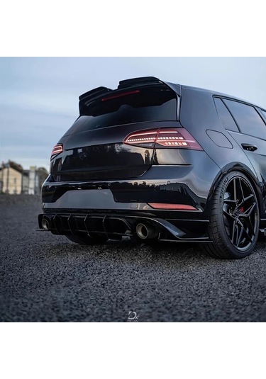 Topshop1 Volkswagen Golf Vıı Mk7 7.5 R Gtı Gtd R-lıne E-golf Karbon Spoiler