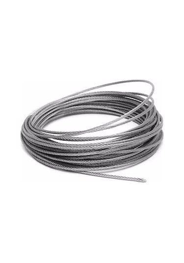 Çelik Halat Galvaniz 5 Mm 10 Mt