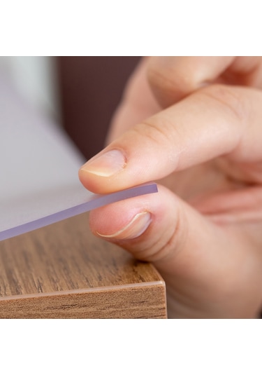 2mm Buzlu - Alman Üretimi- Şeffaf Pvc Masa Örtüsü- Gıda Temasına Uygun- Uv Koruma- Fitalat İçermez Şeffaf