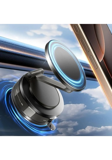 Dongjing 2025 Yeni Magsafe Araç Montajı Abs Güçlü Mıknatıslı 1 Adet