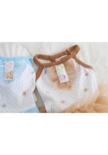 Best Golden Monkey Köpekler İçin Yazlık Jabotlu Elbise 165331365