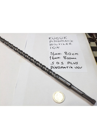 16x800 Sds Plus Yani 16 Mm Kalınlığında 80 Cm Boyunda Pinomatik K