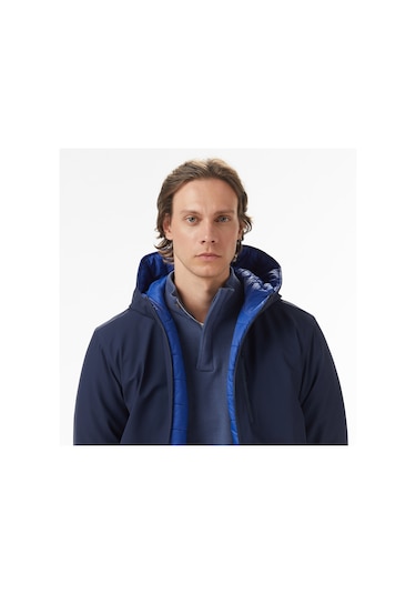 Nautica Erkek Lacivert Regular Fit Çift Taraflı Mont Düz J57008t Lacivert