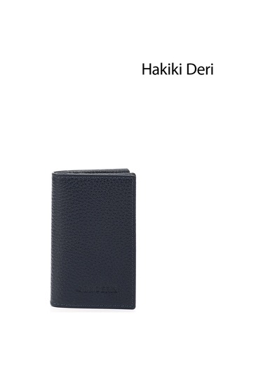Gönderir Lacivert Gön Hakiki Deri Unisex Kartlık 06205 Lacivert