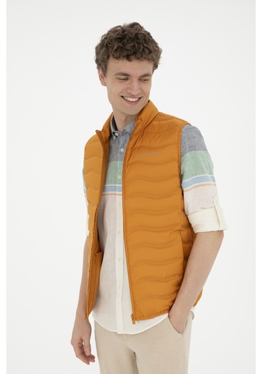 U.s. Polo Assn. Erkek Kiremit Yelek Dokuma 50280831-vr031 Kırmızı U.s. Polo Assn. Erkek Kiremit Yelek Dokuma 50280831-vr031 Kırmızı