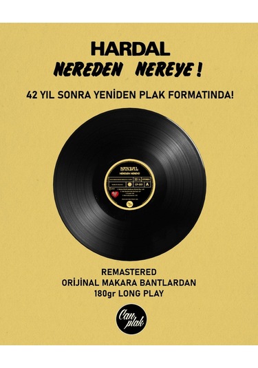 Hardal Nereden Nereye - Plak
